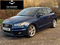 Used Audi A1 S-Line 122 HP (89 kW) 2012 Scuba blue Hatchback