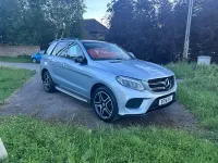 Used Mercedes GLE250 AMG line 204 HP (150 kW) 2016 Silver SUV