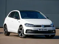 Usado VW Polo R-line 115 HP (84 kW) 2020 Prateado Citadino