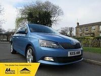 Used Skoda Fabia SE L 90 HP (66 kW) 2016 Blue Hatchback