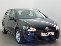 Used VW Golf VII Match 122 HP (89 kW) 2015 Black Hatchback