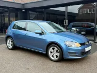 Used VW Golf VII Match 2014 Blue Hatchback