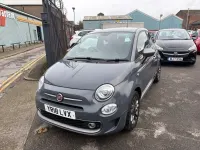 Käytetty Fiat 500 S 69 HP (50 kW) 2018 Harmaa Viistoperä