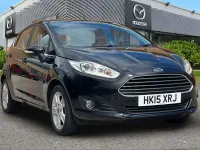 Used Ford Fiesta Zetec 100 HP (73 kW) 2015 Black Hatchback