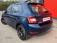 Used Skoda Fabia Colour Edition 95 HP (69 kW) 2021 Blue Hatchback