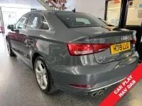 Begagnad Audi A3 Sport 150 HK (110 kW) 2019 Grå Sedan
