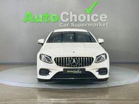 Used Mercedes E220 AMG line 194 HP (142 kW) 2018 White Coupe