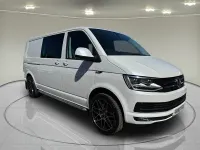 Used VW Transporter Highline 204 HP (150 kW) 2019 White Van
