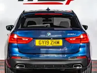 Used BMW 530 M Performance 261 HP (191 kW) 2019 Blue Estate