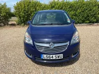 Used Vauxhall Meriva 100 HP (73 kW) 2014 Blue MPV