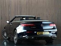 Used Mercedes E400 AMG Line Premium Plus 2020 Blue Cabriolet