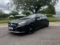 Used Mercedes A160 102 HP (75 kW) 2016 Black Hatchback