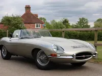 Used Jaguar E-Type 1965 Silver Cabriolet