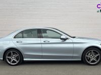 Used Mercedes C220 AMG Line Premium Plus 170 HP (125 kW) 2016 Silver
