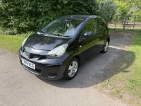 Begagnad Toyota Aygo 2009 Svart Halvkombi