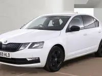Used Skoda Octavia SE Technology 150 HP (110 kW) 2019 White Hatchback