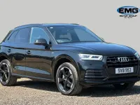 Used Audi Q5 Black Edition 190 HP (139 kW) 2019 Black SUV