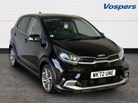 Used Kia Picanto X-Line 66 HP (48 kW) 2022 Black Hatchback