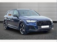 Used Audi Q7 Black Edition 340 HP (250 kW) 2022 Blue SUV