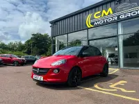 Used Vauxhall Adam 70 HP (51 kW) 2016 Red Hatchback