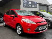 Used Ford Fiesta Zetec 2012 Red Hatchback