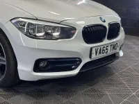 Used BMW 116 Sport Line 116 HP (85 kW) 2016 White Hatchback