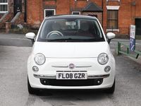 Used Fiat 500 Lounge 69 HP (50 kW) 2008 White Hatchback