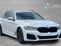 Used BMW 520 M Sport 190 HP (139 kW) 2023 White Estate