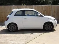 Used Fiat 500e Icon 85 kW (116 HP) 2021 White Hatchback