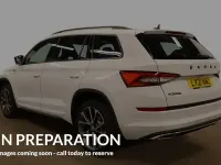Used Skoda Kodiaq SportLine 150 HP (110 kW) 2021 White SUV