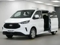 Used Ford Tourneo Custom Zetec 136 HP (100 kW) 2024 White Van