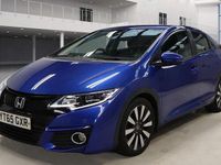 Used Honda Civic SE Plus 142 HP (104 kW) 2015 Blue Hatchback