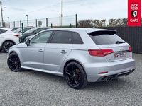 Used Audi A3 S-Line 150 HP (110 kW) 2017 Silver Hatchback