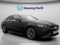 Used Mercedes C300e AMG line 313 HP (230 kW) 2023 Black Sedan