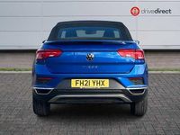 Used VW T-Roc Cabriolet Design 2021 Blue Cabriolet