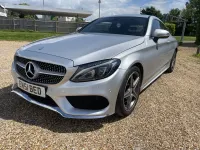 Used Mercedes C220 AMG line 2016 Silver Coupe