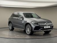 Used Mercedes GLC300e AMG line 320 HP (235 kW) 2022 Selenite grey SUV