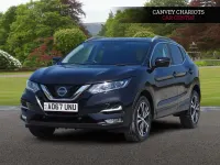 Used Nissan Qashqai N-Connecta 115 HP (84 kW) 2017 Black SUV