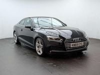 Used Audi A5 S-Line 150 HP (110 kW) 2020 Black Coupe