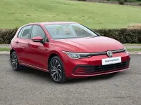 Used VW Golf VIII Life 110 HP (80 kW) 2022 Red Hatchback
