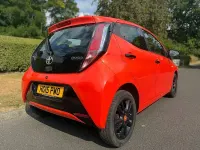 Used Toyota Aygo X-cite 69 HP (50 kW) 2015 Orange Hatchback