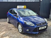Used Ford Focus Titanium 125 HP (91 kW) 2014 Blue Hatchback