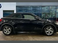 Used VW T-Roc Cabriolet R-line 150 HP (110 kW) 2024 Black Cabriolet