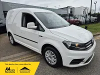 Used VW Caddy Trendline 102 HP (75 kW) 2018 White MPV