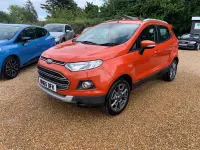 Used Ford Ecosport Titanium 2016 Red SUV