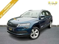 Used Skoda Karoq SE 116 HP (85 kW) 2021 Blue SUV