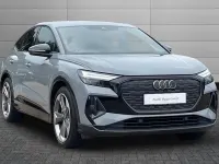 Used Audi Q4 Sportback e-tron Black Edition 207 kW (282 HP) 2024 Pebble grey SUV