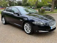 Begagnad Jaguar XF Premium Luxury 2011 Blå Sedan