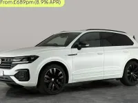 Used VW Touareg Black Edition 286 HP (210 kW) 2022 White SUV