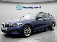 Used BMW 330e 292 HP (214 kW) 2022 Blue Estate